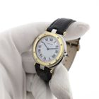 Image 10 of Cartier Santos Vendôme Ronde 8191; 18k gold/steel women's watch