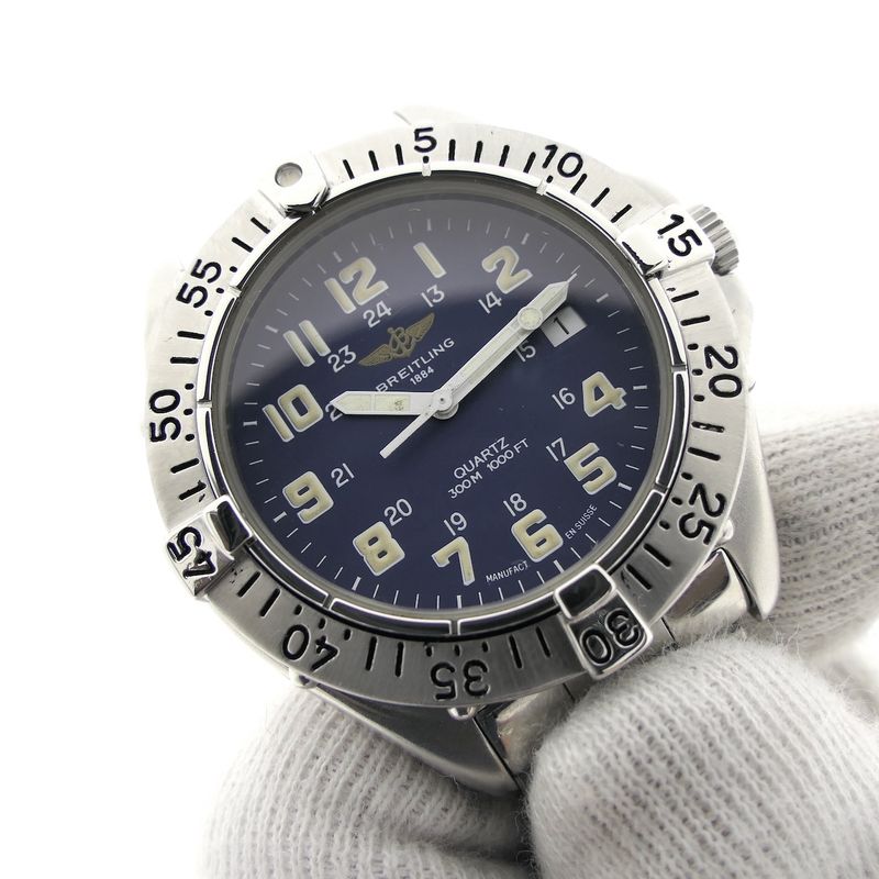 Image 8 of Breitling Colt A57035; Vintage men's watch