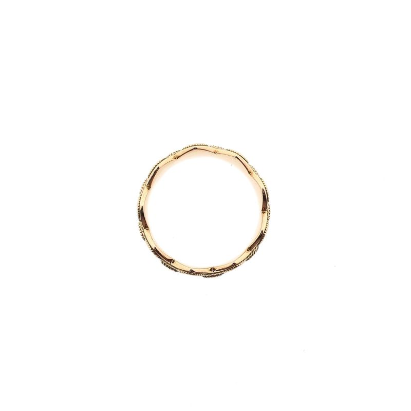 Afbeelding 6 van Vintage gouden filigrain ring