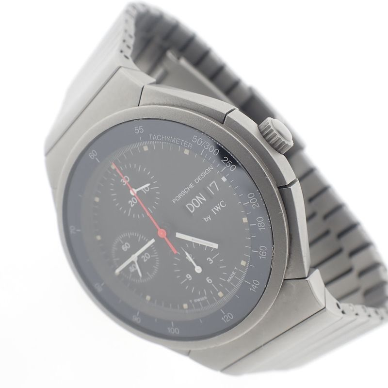 Image 11 of IWC Porsche Design Chronograph; Titanium men's watch