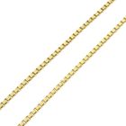 Image 5 of Golden Venetian link chain; 60.5 cm