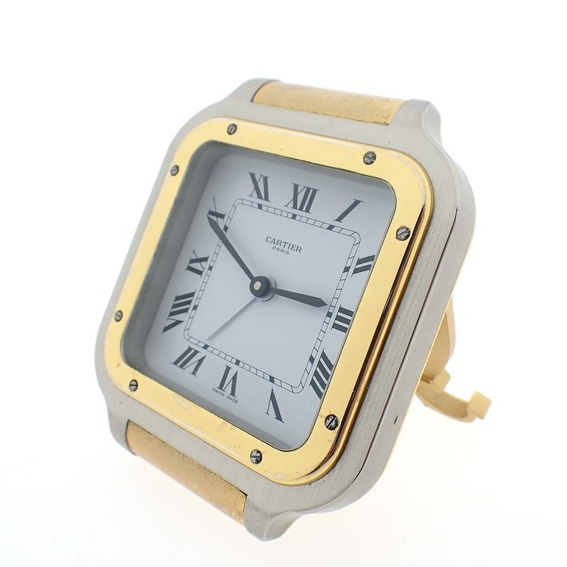 Image 3 of Cartier Santos Pendule; Table Clock