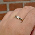 Image 10 of Vintage gold ring with zirconia