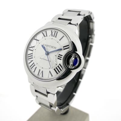 Cartier Ballon Bleu 33mm 3489; Automatic ladies watch Image 2 of Cartier Ballon Bleu 33mm 3489; Automatic ladies watch