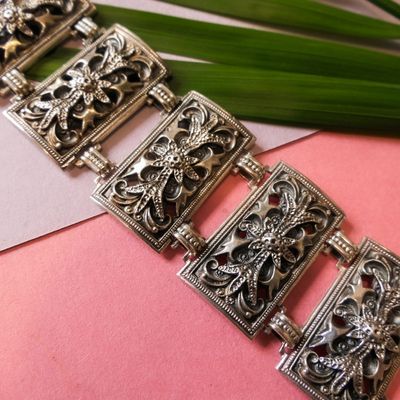 Image 2 of Silver Djokja bracelet