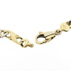 Image 6 of Two-tone gold men's necklace with diamonds