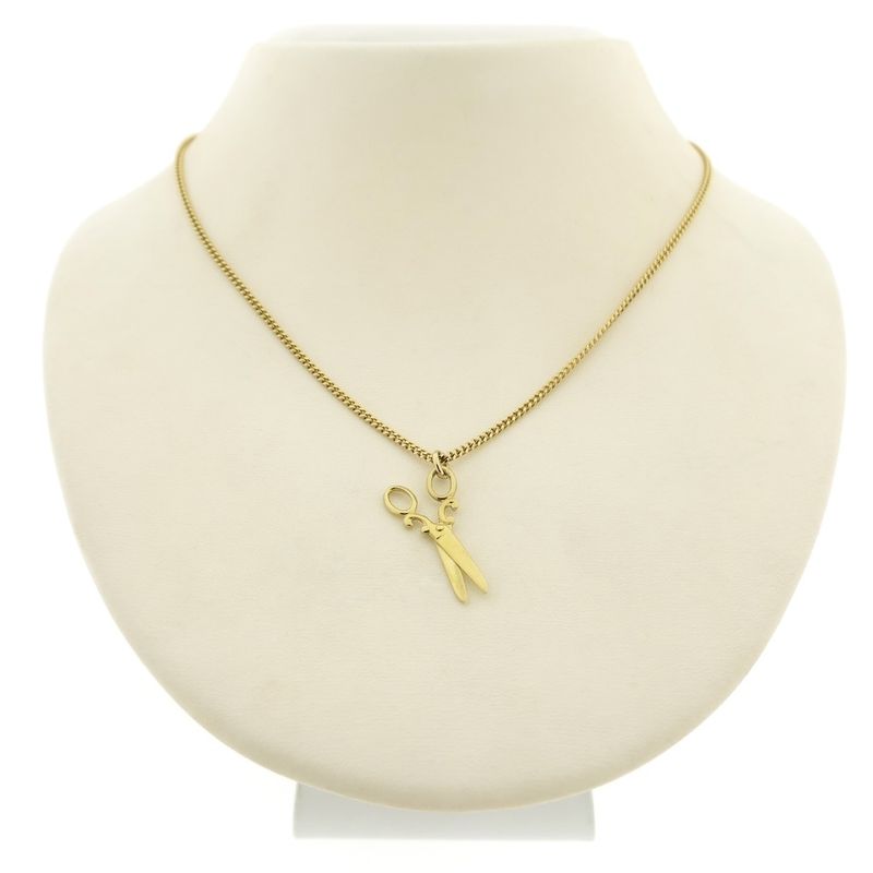 Image 9 of Gold pendant of scissors