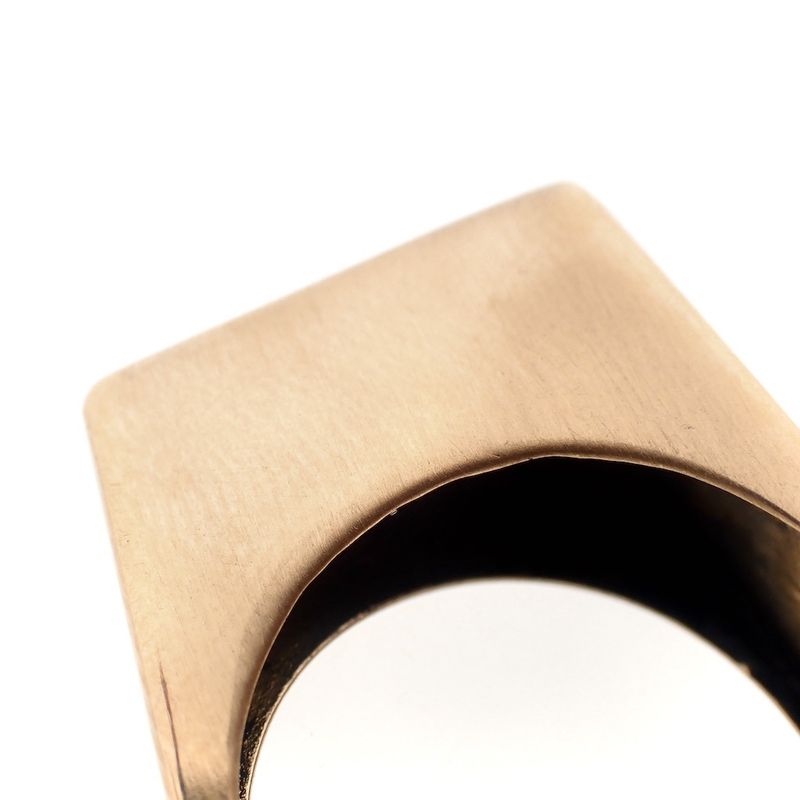 Image 9 of 18 carat rose gold ring