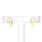 Image 6 of 18-karat two-tone gold earrings; RIZIT | Ø 15 mm