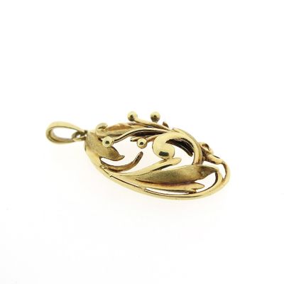 Image 2 of Golden fantasy pendant