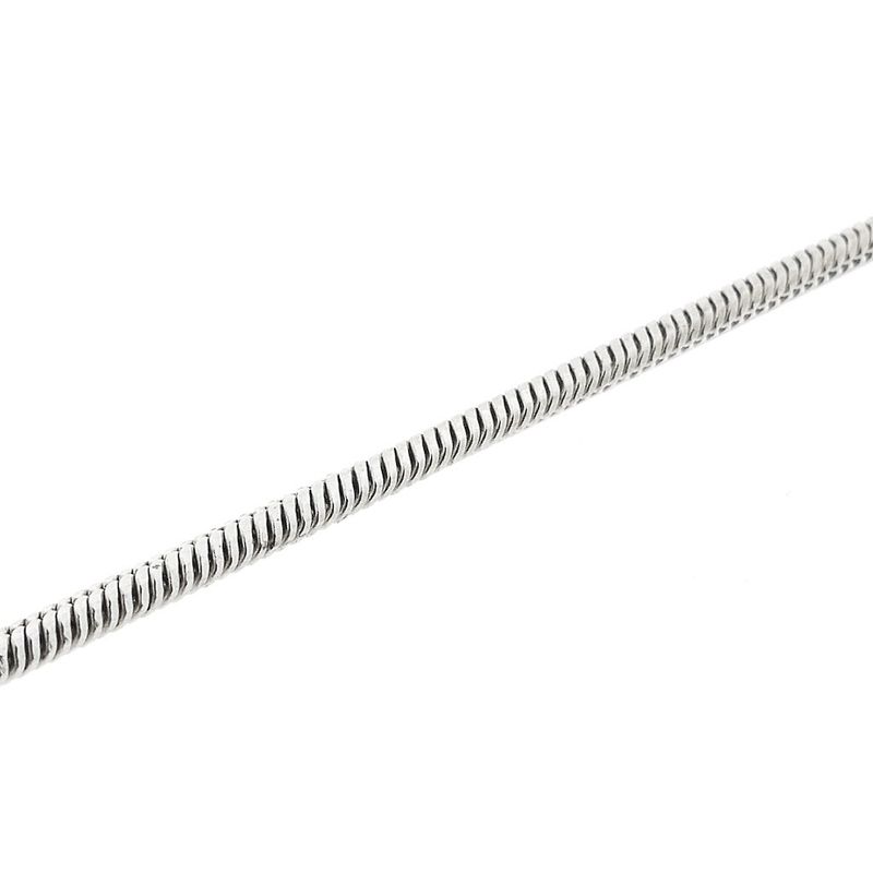 Image 7 of Silver snake link chain | 42 cm