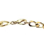Image 5 of Wide gold gourmet link bracelet