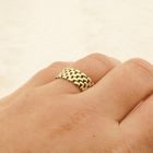 Image 4 of Gold link ring
