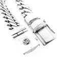 Image 6 of Silver Buddha to Buddha bracelet; Ben | 22.5 cm