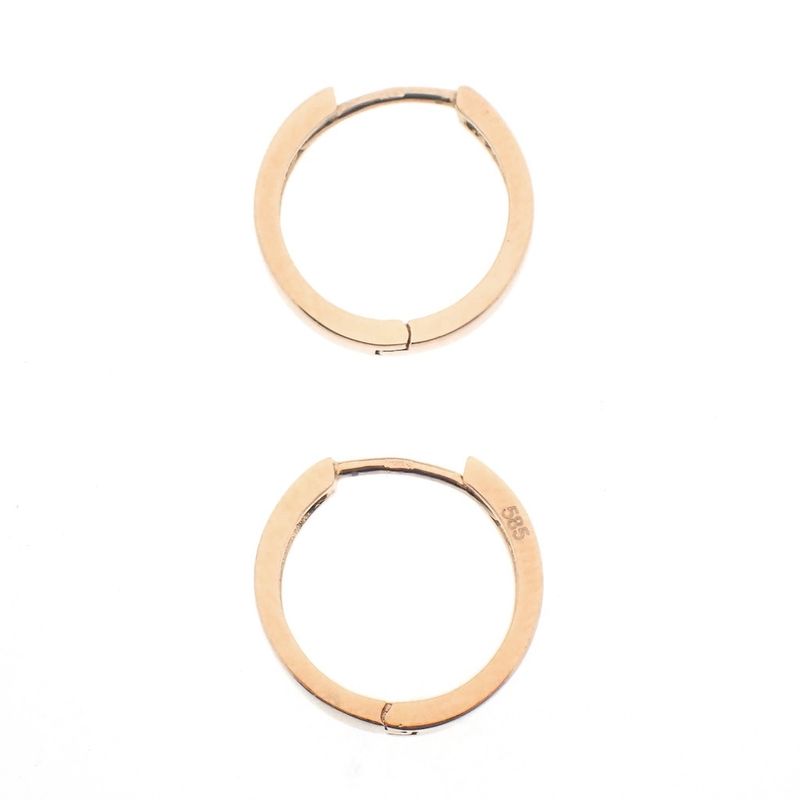 Image 6 of Gold earrings | Ø 11.3 mm