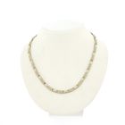 Image 1 of White gold matted fantasy necklace