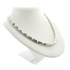 Image 3 of White gold fantasy link necklace.