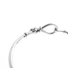 Image 4 of Pandora Infinity Knot Bangle; Silver; | Ø 64.5 mm
