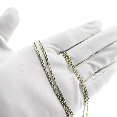 Image 2 of Two-tone gold Figaro link chain