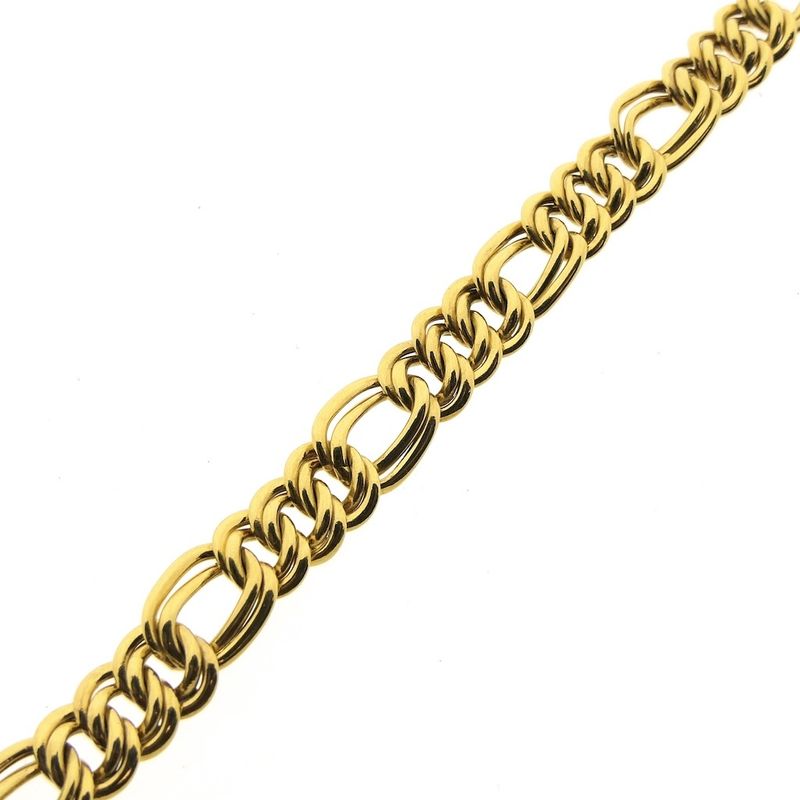 Image 8 of Golden Prince of Wales link bracelet