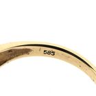 Image 8 of Gold ring pavé set with diamonds | 0.095 ct.