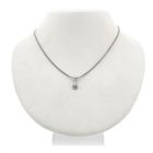 Image 3 of White gold pendant with diamond | 0.04 ct.