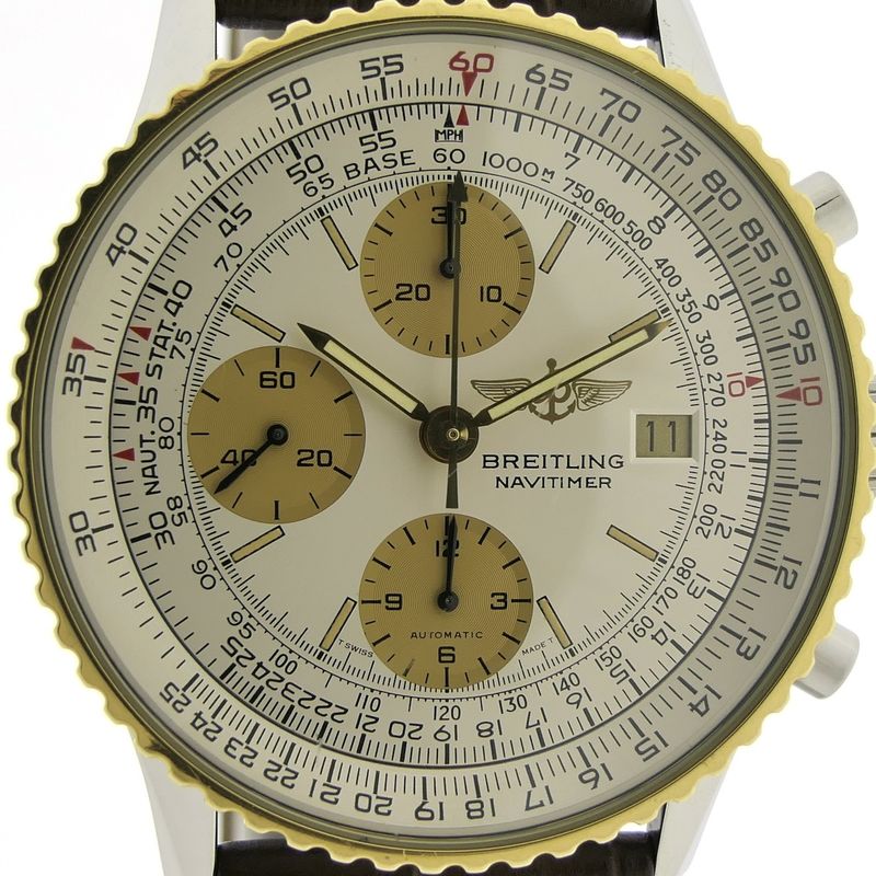 Image 6 of Breitling Navitimer 81610; Vintage chronograph men's watch