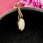 Image 2 of 14 Karat Gold Pendant with Opal