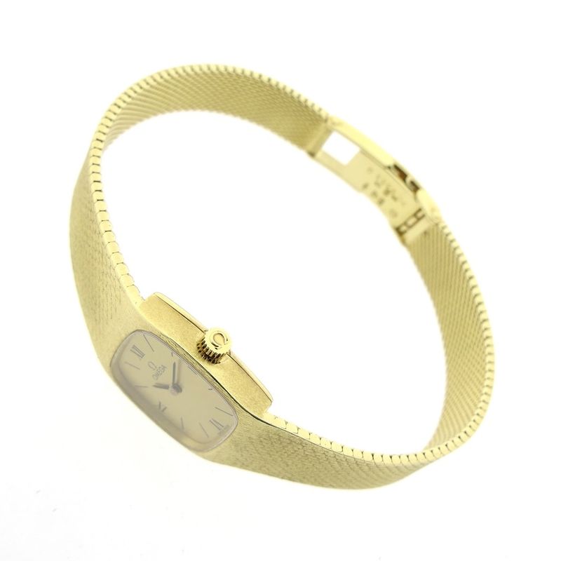 Image 12 of Omega Geneva; 14k gold women's watch