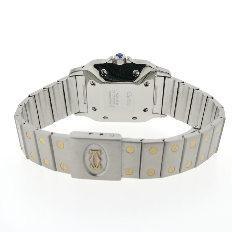 Image 11 of Cartier Santos Galbee 187901; 18k. Gold/steel unisex watch