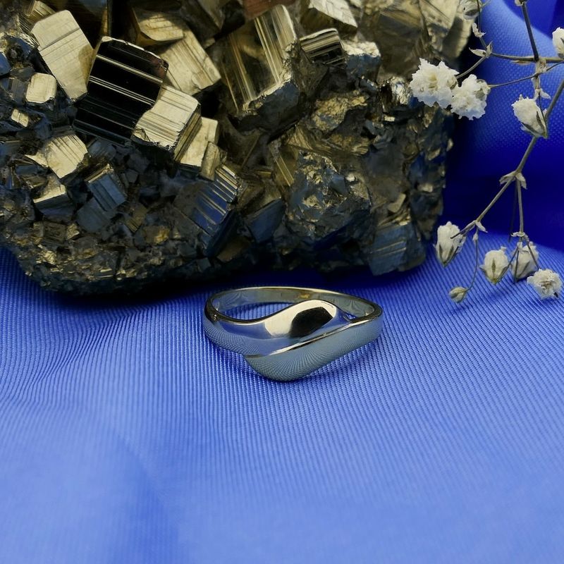 Image 2 of Two-tone gold ladies ring