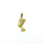 Image 1 of 18 carat gold pendant of Egyptian Queen Nefertiti