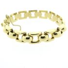Image 1 of Gold Bismarck link bracelet | 19.5 cm