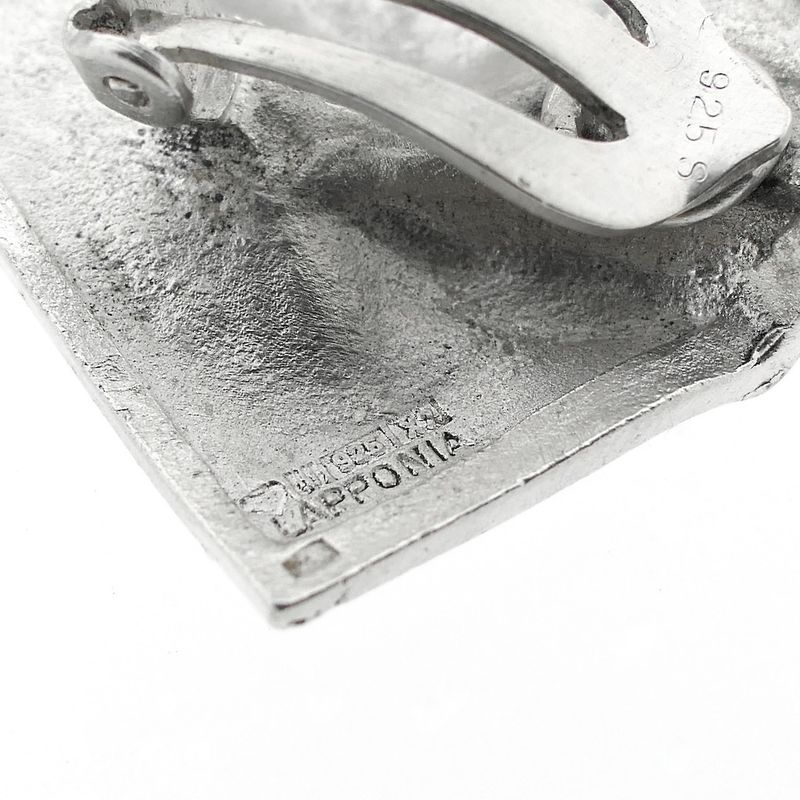 Image 8 of Silver Gelo earrings | Lapponia