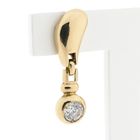 Image 4 of Gold Earrings with Zirconia