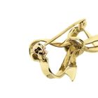 Image 5 of Gold brooch; Bow