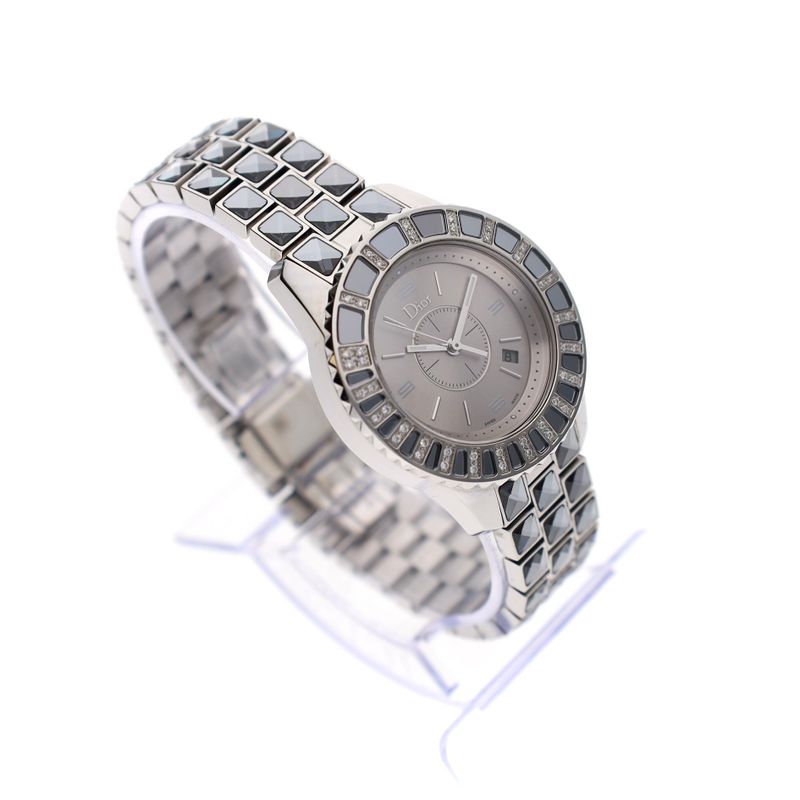 Afbeelding 4 van Dior Christal CD113113; Dames Horloge met Diamanten