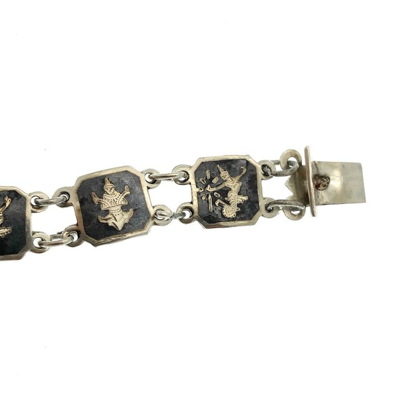 Image 5 of Silver Wayang bracelet | 19 cm