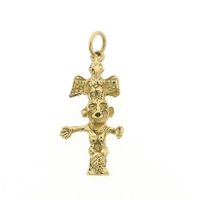 10 carat totem pole pendant