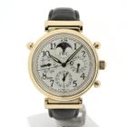 Image 1 of IWC Da Vinci Perpetual Calendar Rattrapante Chronograph IW3754-003; 18k rose gold men's watch