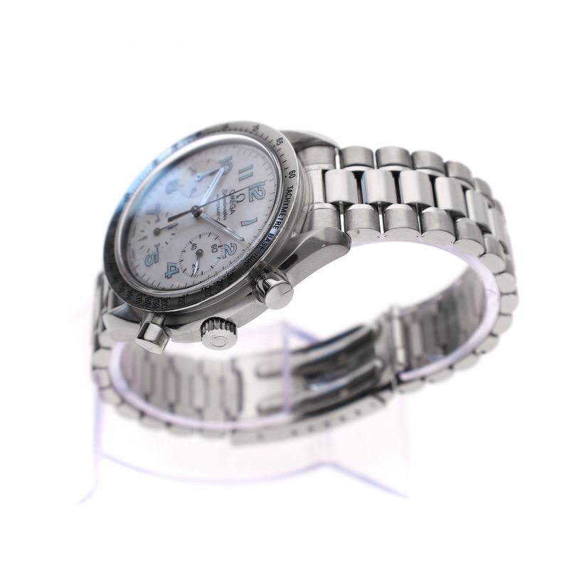 Image 6 of Omega Speedmaster Reduced 'Mother of Pearl' 3802.71.53; Automatic Chronograph
