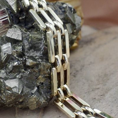 Image 2 of Golden fantasy link bracelet