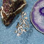 Image 2 of Silver ring with starry sky