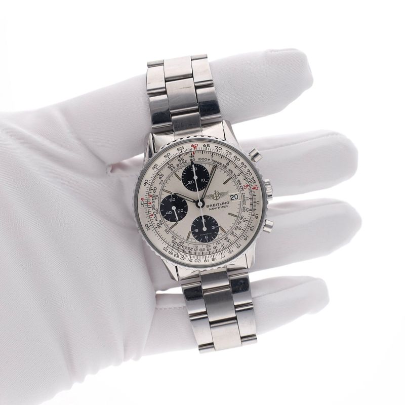 Image 10 of Breitling Old Navitimer 81610; Vintage Men's Watch in Full Set