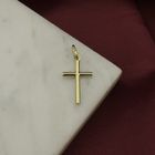 Image 2 of Gold pendant of a cross