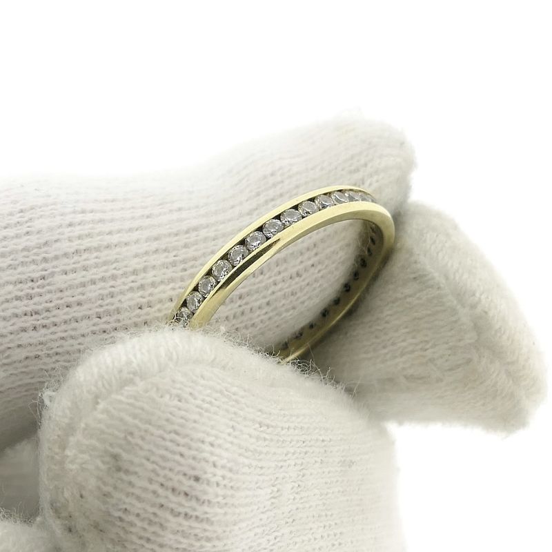 Image 6 of Gold alliance ring with zirconia