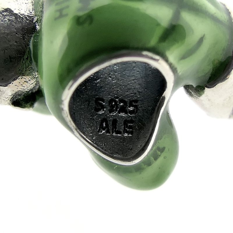 Image 3 of Pandora x Marvel charm; Silver; Hulk