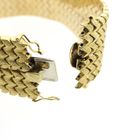 Image 6 of Vintage gold wide link bracelet