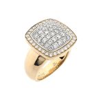 Image 1 of Tirisi gold ring with diamonds; Approx. 0.85 ct.