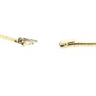 Image 5 of Gold Omega link necklace | 41 cm